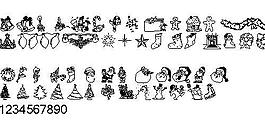 Wmchristmas 另類字體