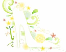 時(shí)尚花紋與女人02