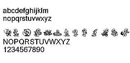 Smurnmal 另類字體