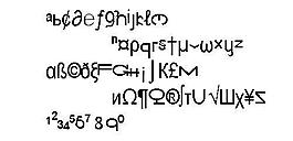Bungle city 另類字體