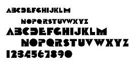 Orangeclock 另類字體