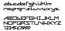 Octicity 另類字體