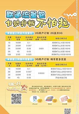 4G流量包海報圖片