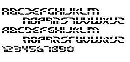 Starfb 另類字體