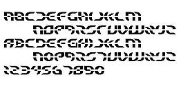 Starfer 另類字體