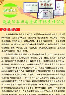 公司简介展板