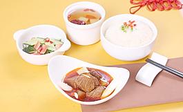 川燒牛腩套餐圖片