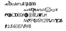 LeBlakmail 另類字體