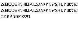New Job 另類字體