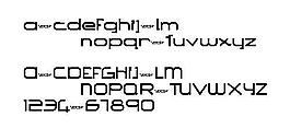 Hyperniu 另類字體