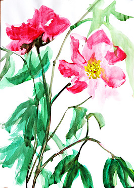 花卉油畫