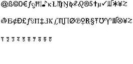 X-Cryption 另類字體