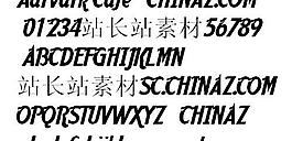 Aarvark 英文字體下載