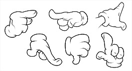 手的插圖