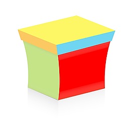 彩色矢量盒分离