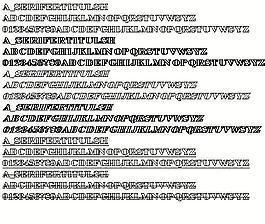 a_SeriferTitulSh 英文字體下載