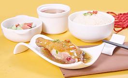 金牌雞腿套餐圖片