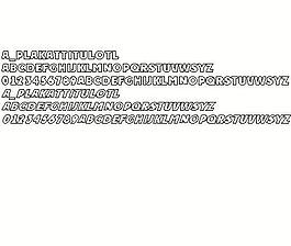 a_PlakatTitulOtl 英文字體下載