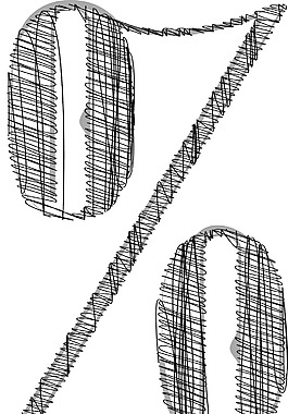 手绘字体矢量插画