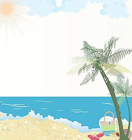 夏天的插圖
