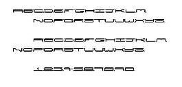 Alienwarping 英文字體下載