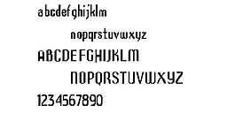 Azimech 英文字體下載