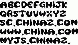 BucketO 英文字體下載