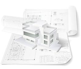 精美房屋建筑圖紙矢量素材1