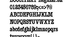 BOCCITEXT 英文字體下載