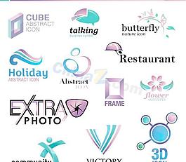 炫彩科技圖標矢量素材下載