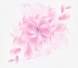 浪漫花紋背景矢量素材3