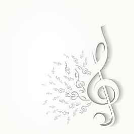 抽象的音符