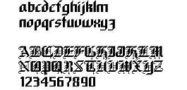 Blackforest 英文字體下載