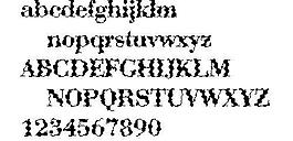 Bodbctecbw 英文字體下載