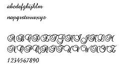 Brockscript 英文字體下載