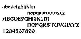 Buckingham 英文字體下載