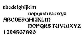 Buckgm 英文字體下載