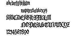 Benighted 英文字體下載