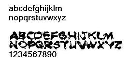 Burnedrn 英文字體下載