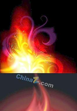 燃燒火焰矢量素材下載