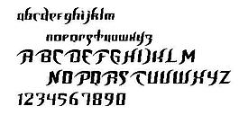 Birdsofprey 英文字體下載