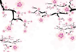 梅花矢量素材