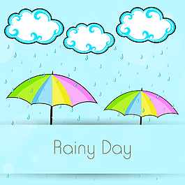 壞天氣季節(jié)概念有雨
