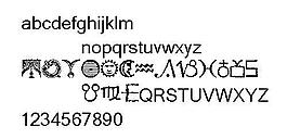 Essenedingbats 另類字體