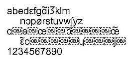 Ipafont 另类字体