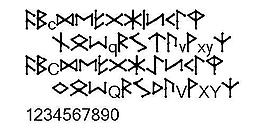 Iceeggfuthark 另类字体