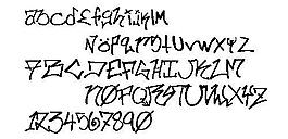 Illskillz 另類字體