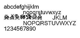 Megaman 另類字體