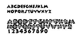 Mickeysmerryxmas 另類字體