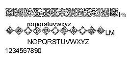 Masonic 另類字體